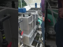 ステンレス鋼 自動脱水 多ディスク スクリッププレス 積み重ね スクリップ スラッド 脱水器